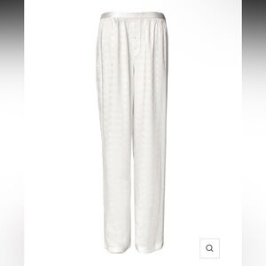 💥💥SALE!!💥💥 NWT Boys Lie Bridezilla Silky Satin Jacquard White Pants Bottoms